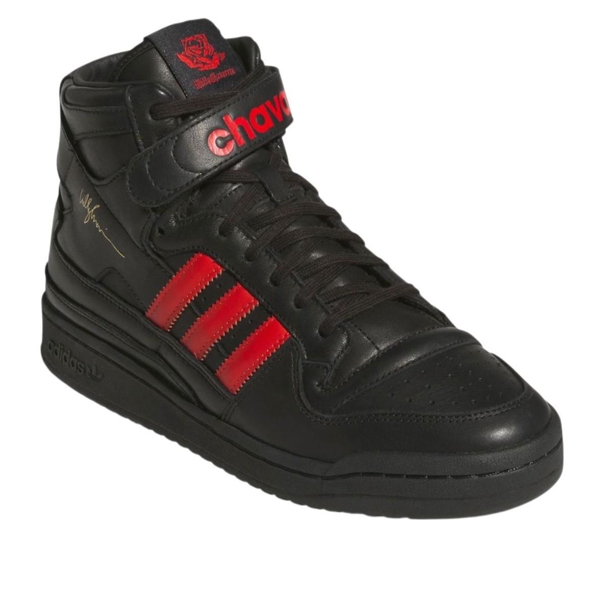 adidas x Willy Chavarria Forum ’84 High 'Black Red' KK3695