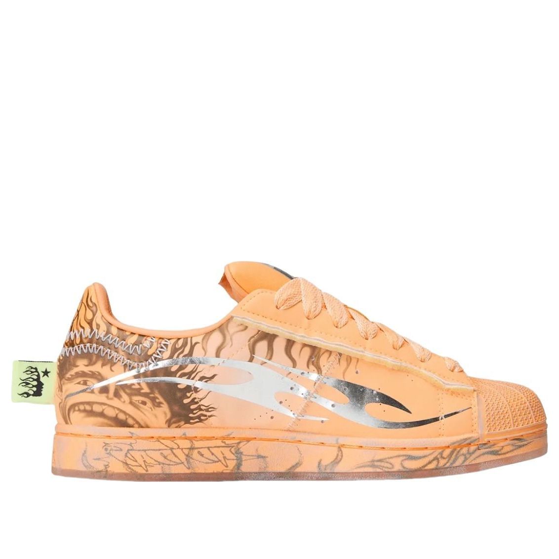 adidas Hellstar Superstar II 'Hazy Orange Silver Metallic Core Black' LA1501