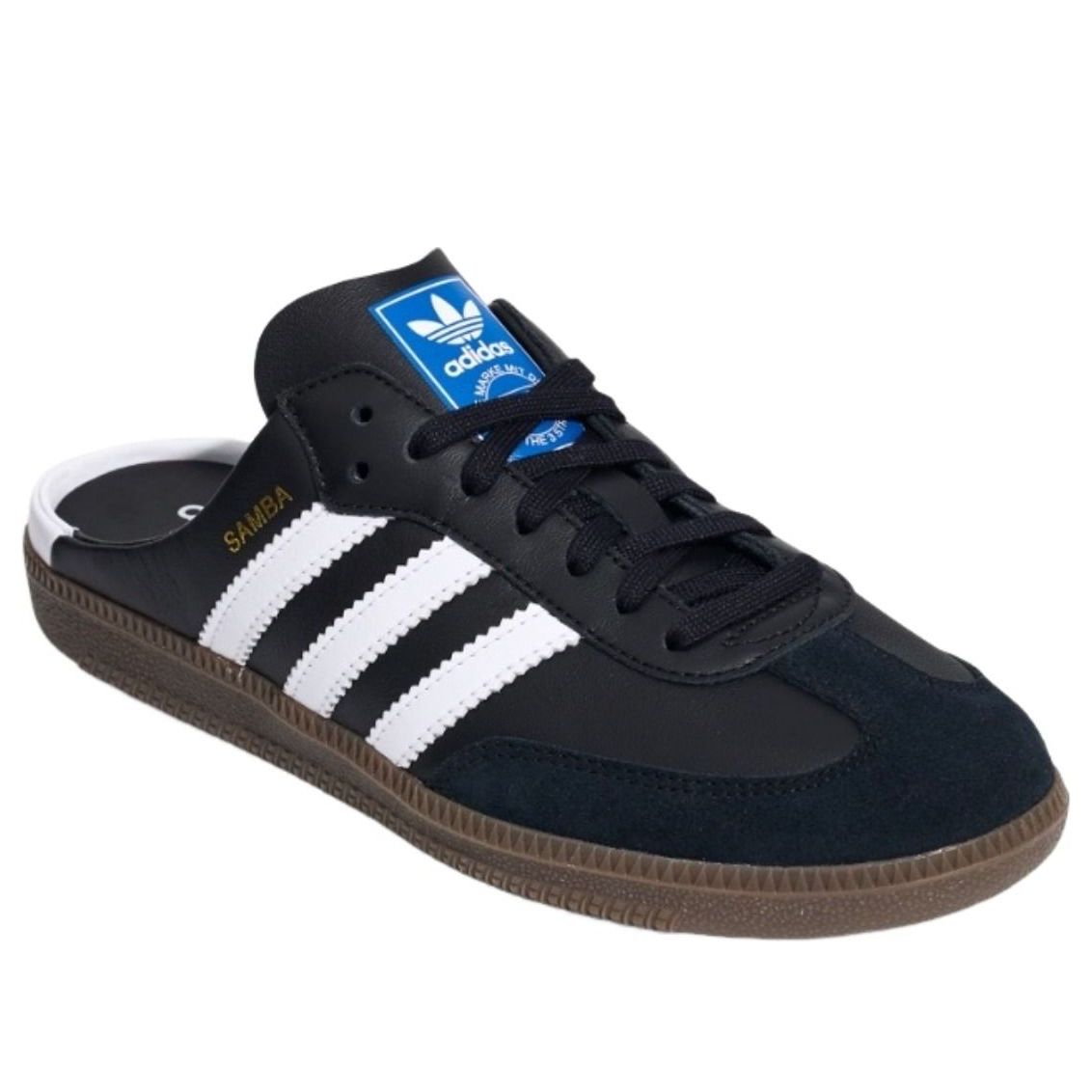 (WMNS) adidas Samba Mules 'Black White' LB3815