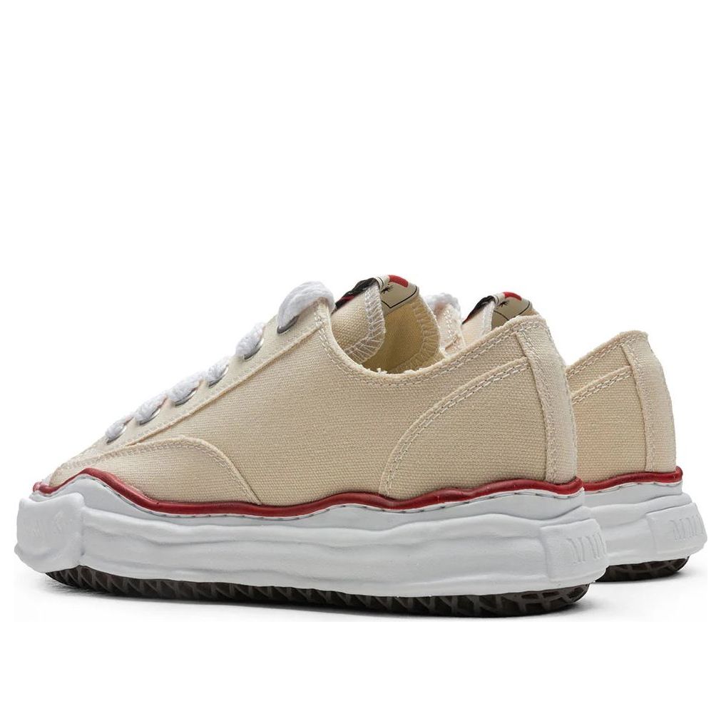 Maison MIHARA YASUHIRO Peterson Low OG Sole Canvas SE 'Natural' A04FW729-BRN