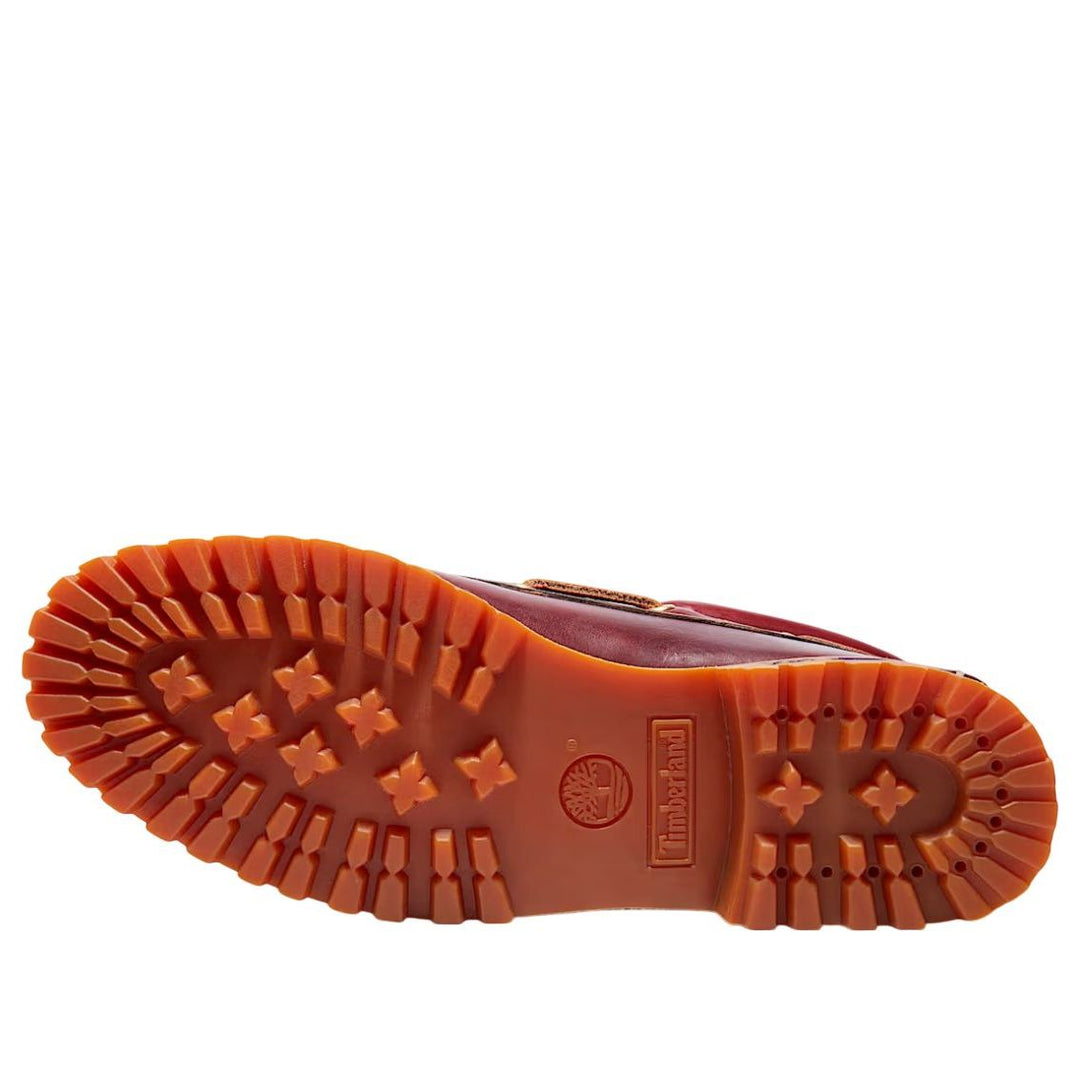 Timberland Authentic 3-Eye Boat 'Burgundy' TB050009648