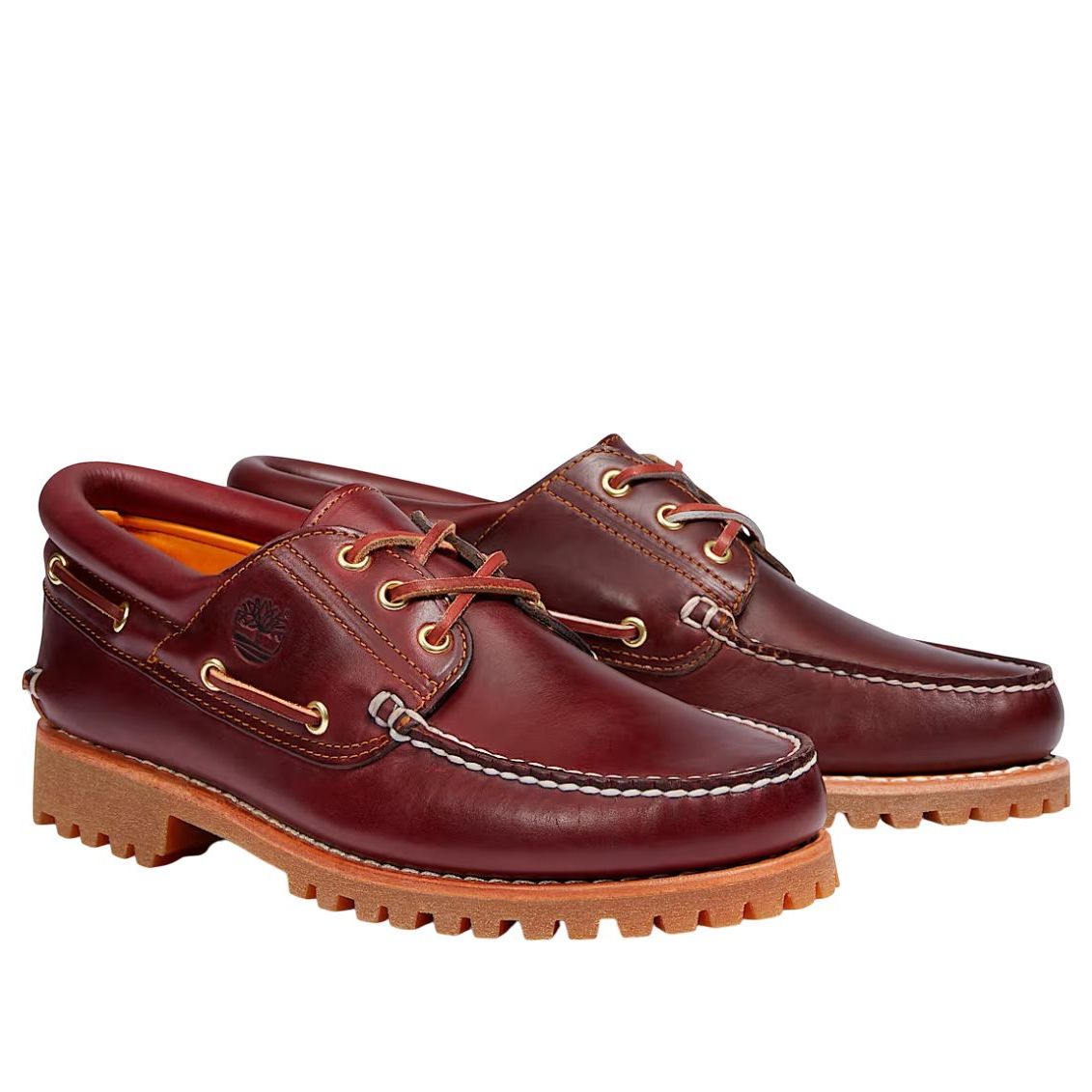 Timberland Authentic 3-Eye Boat 'Burgundy' TB050009648