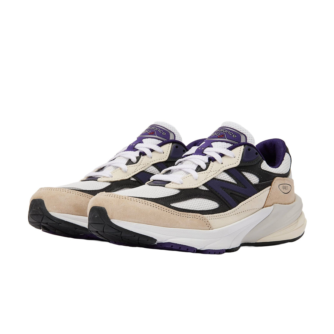 New Balance 990v6 Made In USA 'White Black Plum' U990WB6