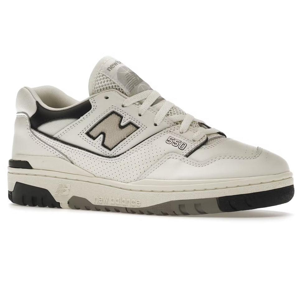 NEW BALANCE 550 CREAM BLACK - SleekGait