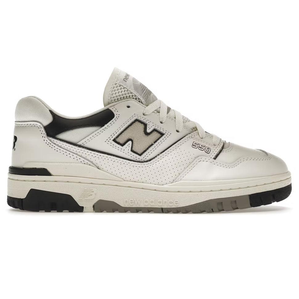 NEW BALANCE 550 CREAM BLACK - SleekGait