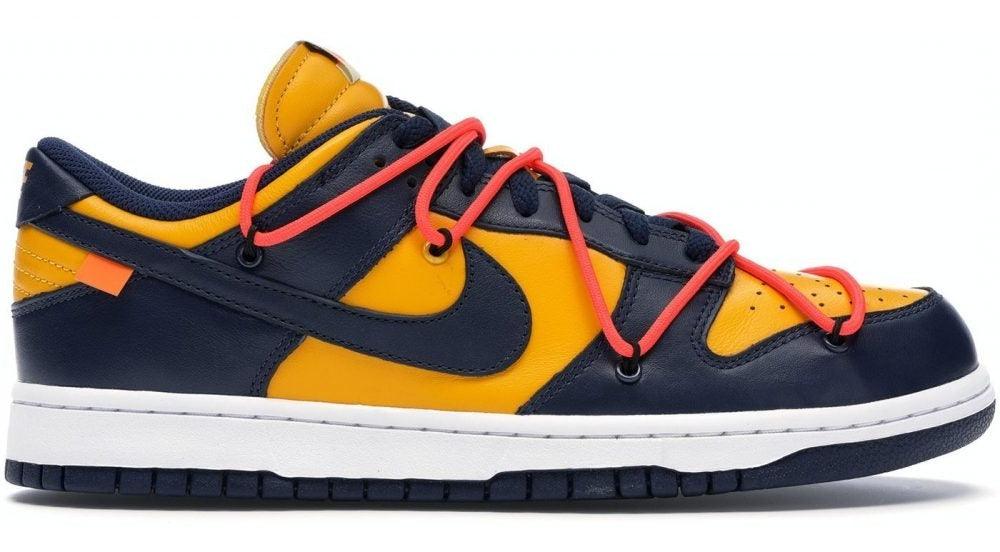 NIKE DUNK SB LOW X OFF WHITE “MICHIGAN” - SleekGait