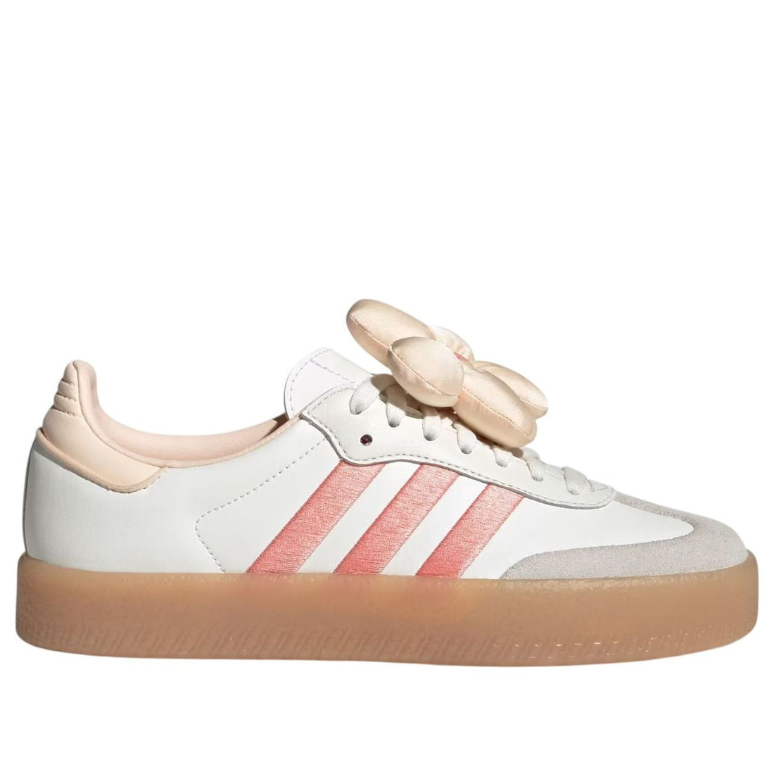 (WMNS) adidas Sambae W 'Cloud White Semi Pink Spark Bliss Orange' JR3334
