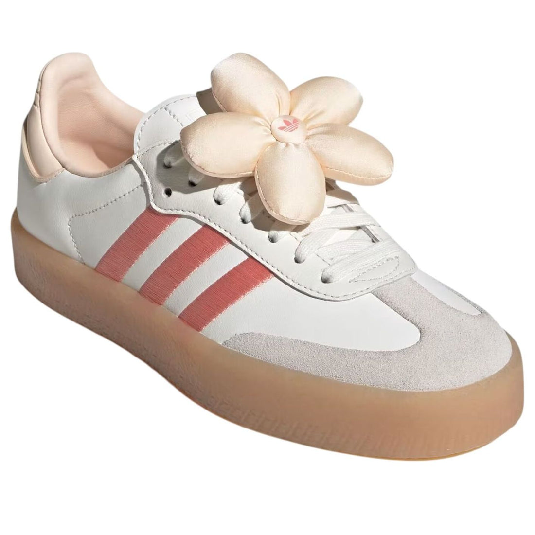 (WMNS) adidas Sambae W 'Cloud White Semi Pink Spark Bliss Orange' JR3334