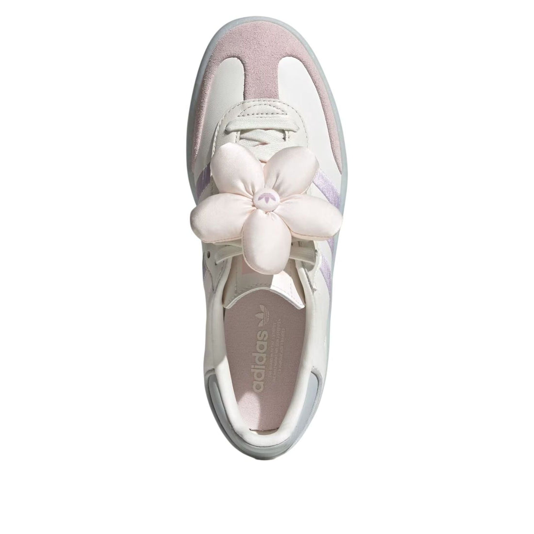 (WMNS) adidas Sambae W 'Cloud White Purple Tint Clear Grey' JR3335
