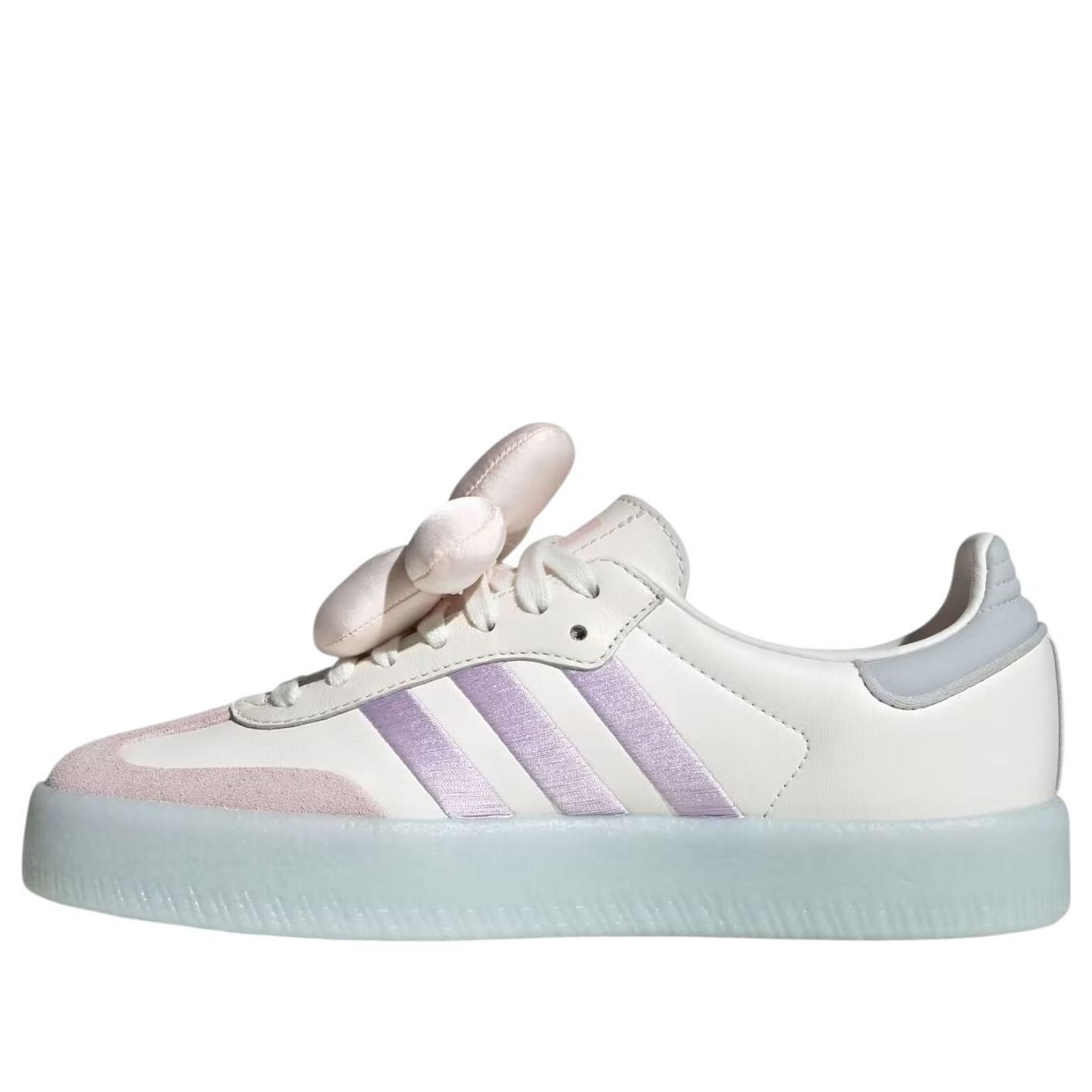 (WMNS) adidas Sambae W 'Cloud White Purple Tint Clear Grey' JR3335