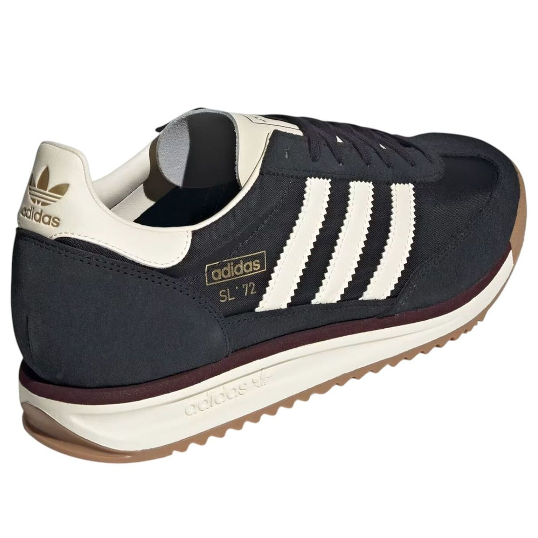 adidas SL 72 RS 'Core Black Cream White Gold Metallic' HQ7250