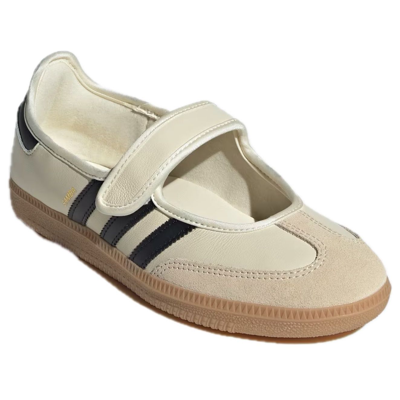 (WMNS) adidas Samba Jane 'Cream White Gum' JR7338