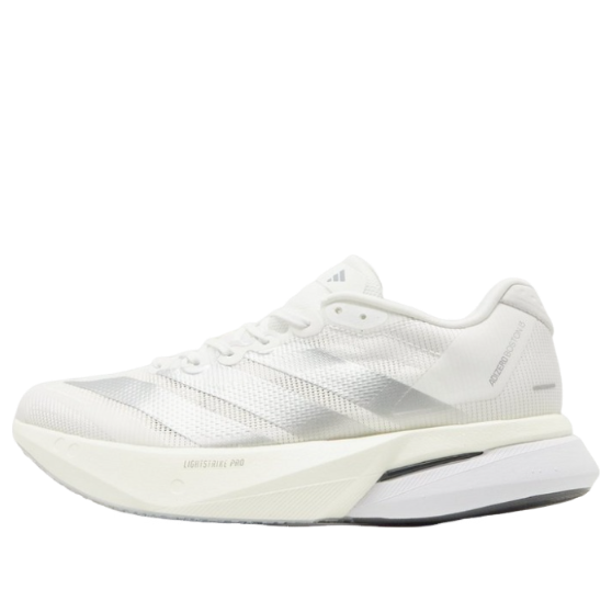 (WMNS) adidas Adizero Boston 13 'Cloud White Matte Silver' JS4948