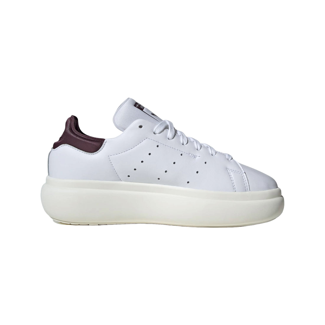 (WMNS) adidas Stan Smith PF 'White Burgundy' IF7012