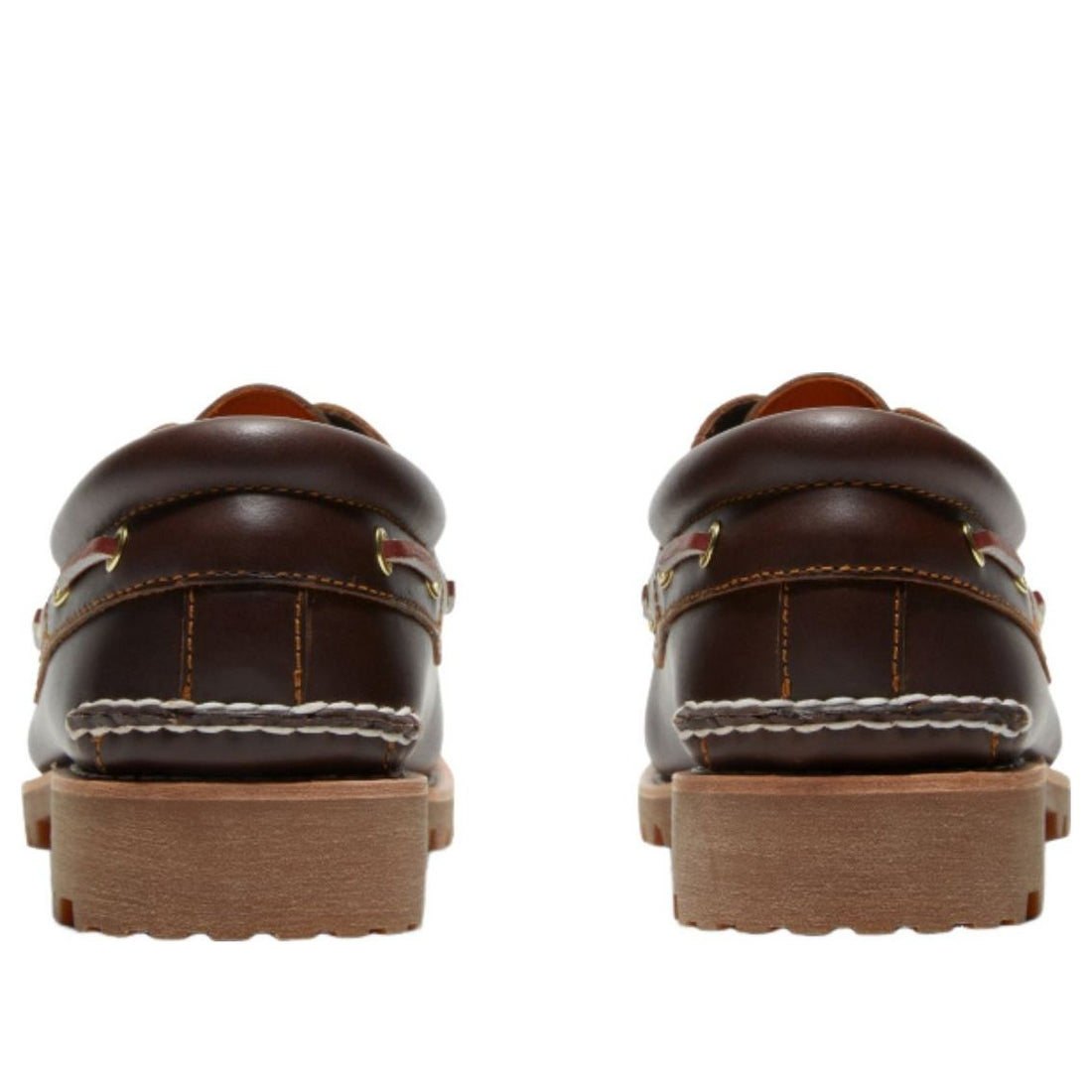 Timberland Authentic 3-Eye Lug Handsewn Boat 'Brown' TB0300032141