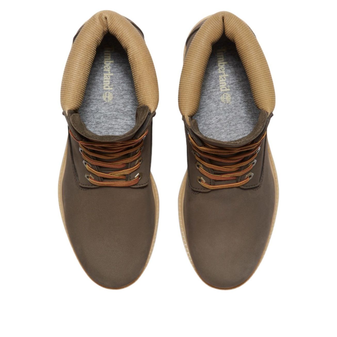 Timberland Premium 6 Inch Waterproof 'Dark Brown Nubuck Olive' TB0A2P6WA4J1