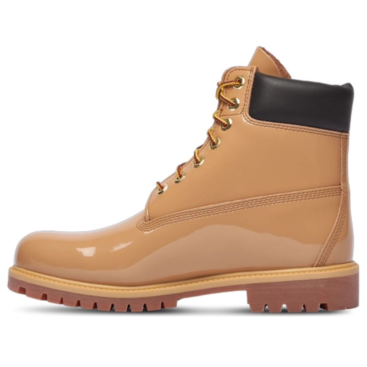 Timberland 6 Inch Premium Waterproof Patent Boots 'Finch Wheat' TB0A41MWA3K