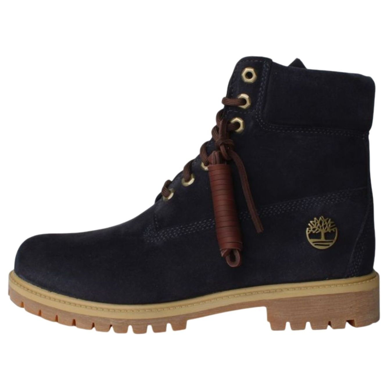 Timberland Heritage 6 Inch Lace Up Waterproof 'Dark Blue Suede' TB0A6821EP3