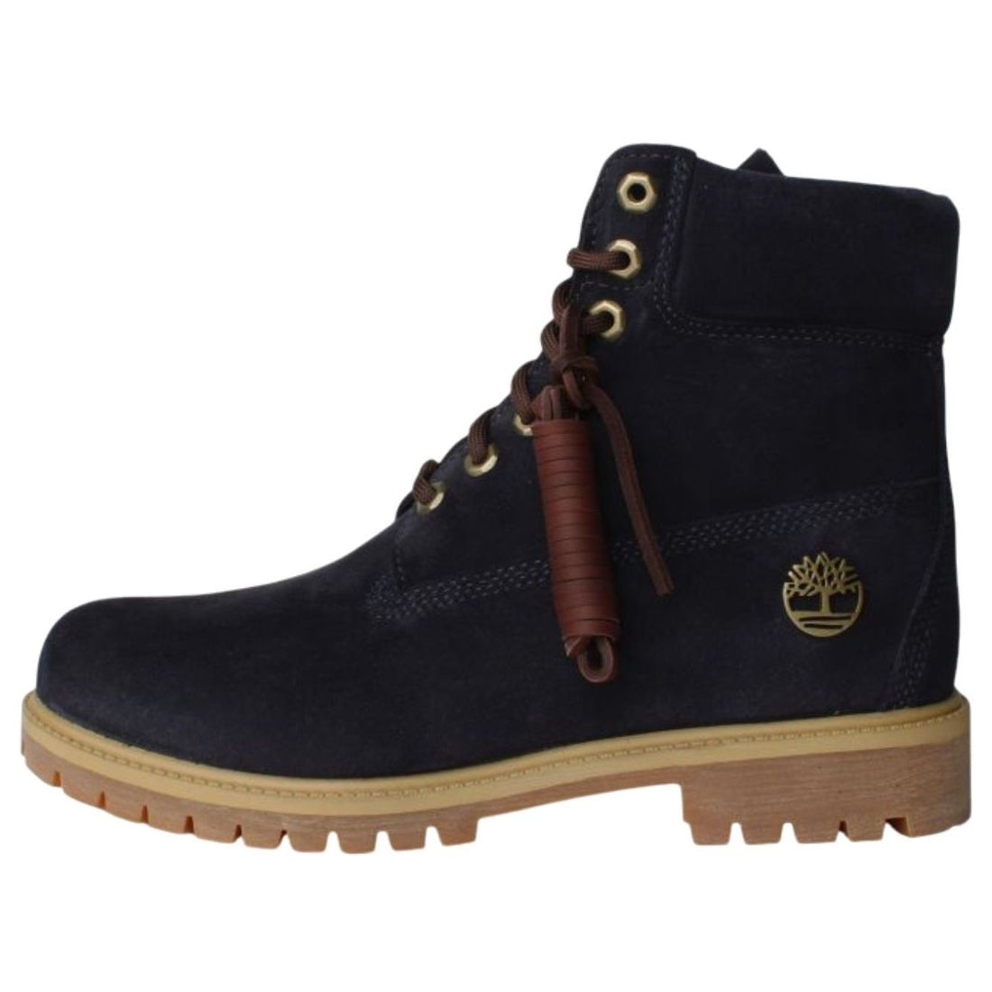 Timberland Heritage 6 Inch Lace Up Waterproof 'Dark Blue Suede' TB0A6821EP3