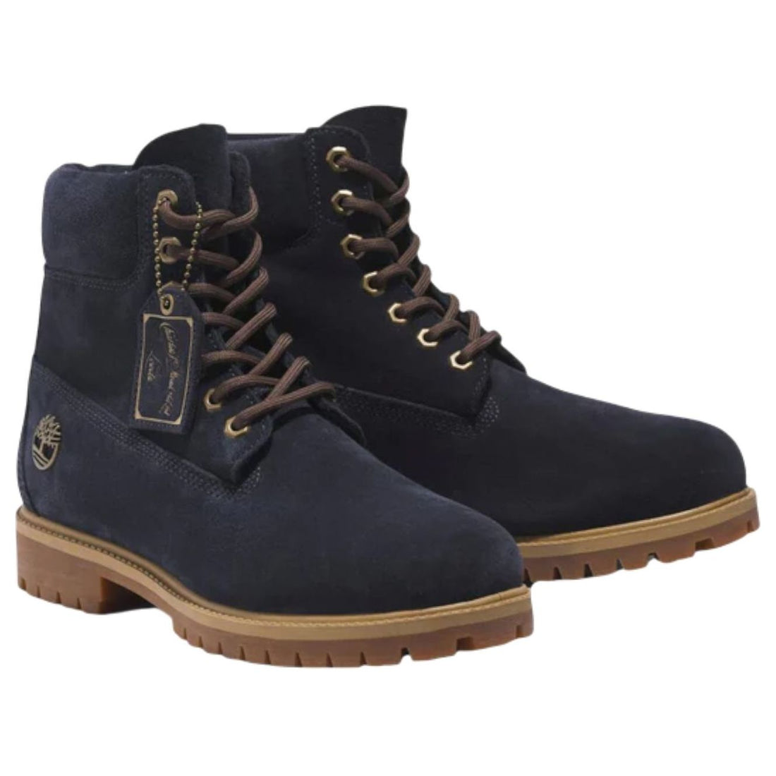 Timberland Heritage 6 Inch Lace Up Waterproof 'Dark Blue Suede' TB0A6821EP3