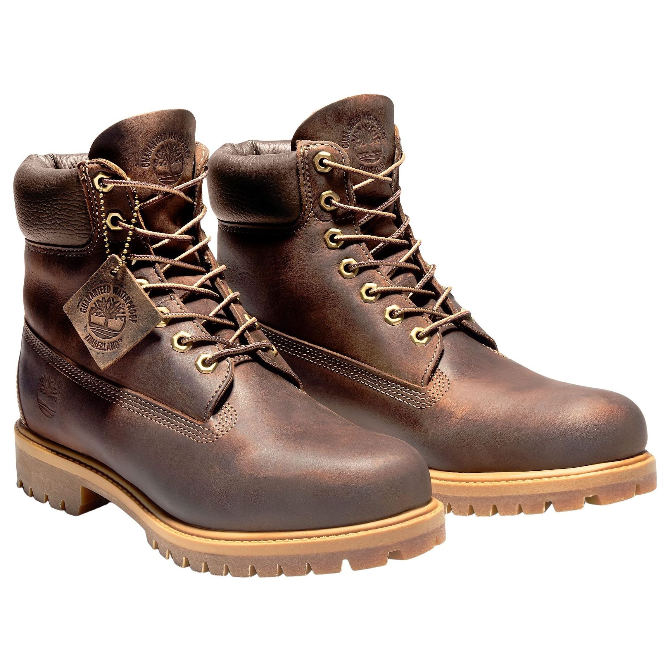 Timberland Premium 6-Inch Waterproof Heritage Boot 'Medium Brown' TB127097214