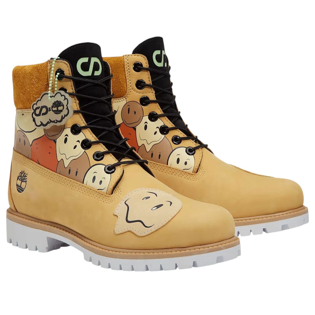Timberland x CNSTNT DVLPMNT 6 Inch Premium Waterproof Boot 'Melted Smileys' TB0A6G1R-EXM