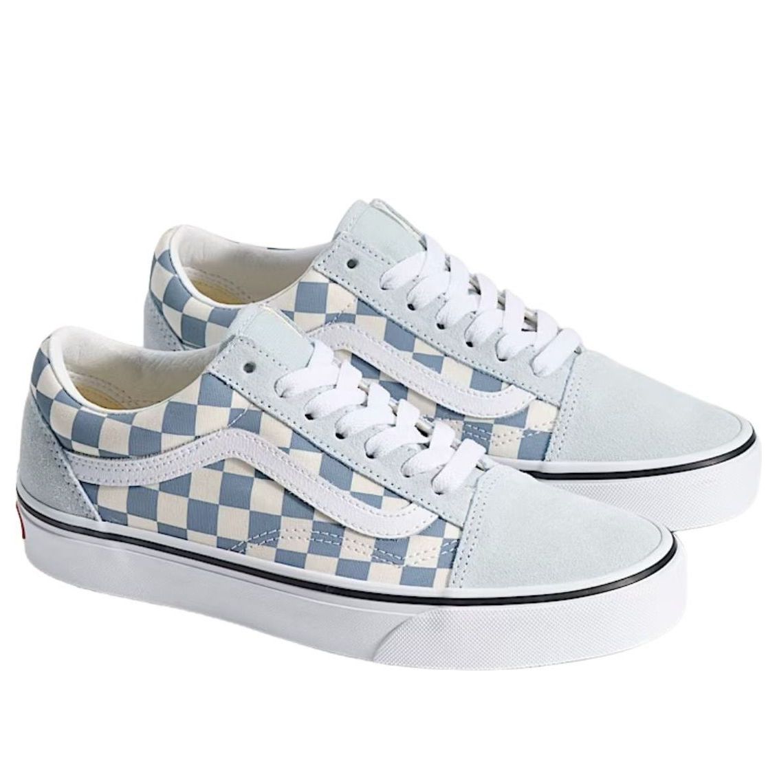 Vans Old Skool Checkerboard 'Dawn Mist Blue' VN000D6WFOA