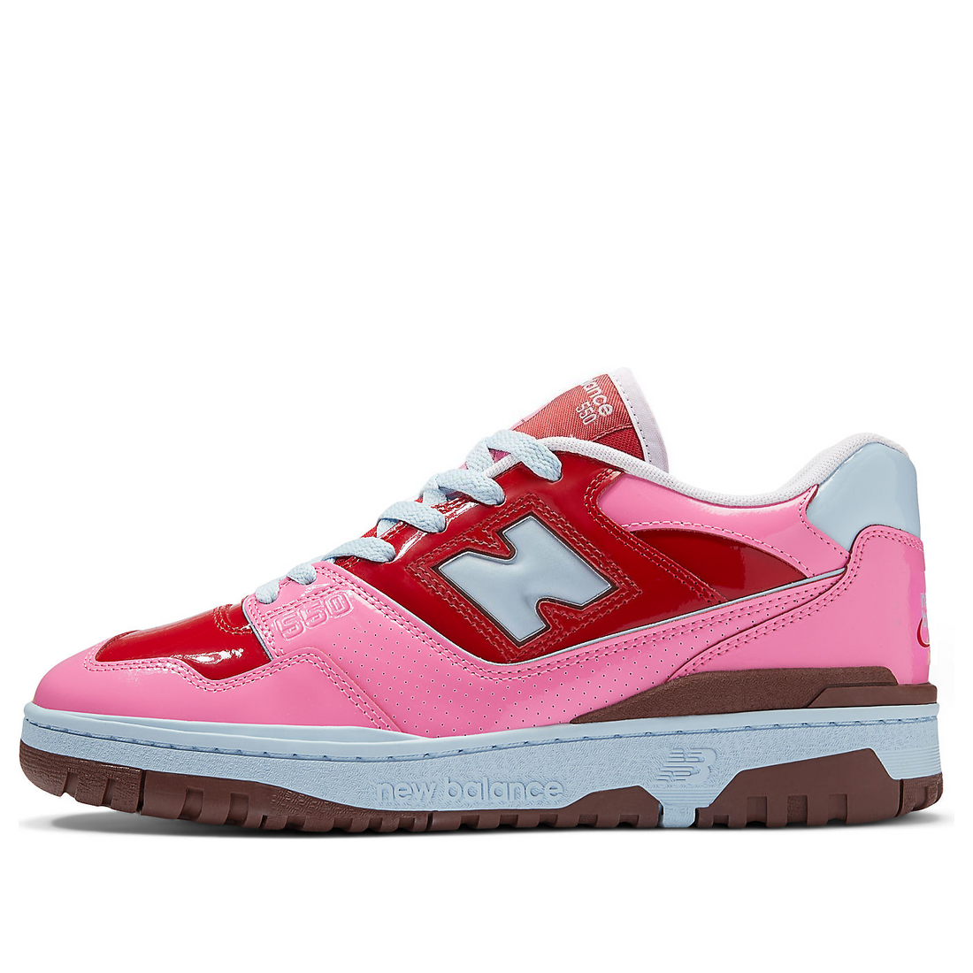 New Balance 550 Y2K Patent Leather Pack 'Red Pink' BB550YKC