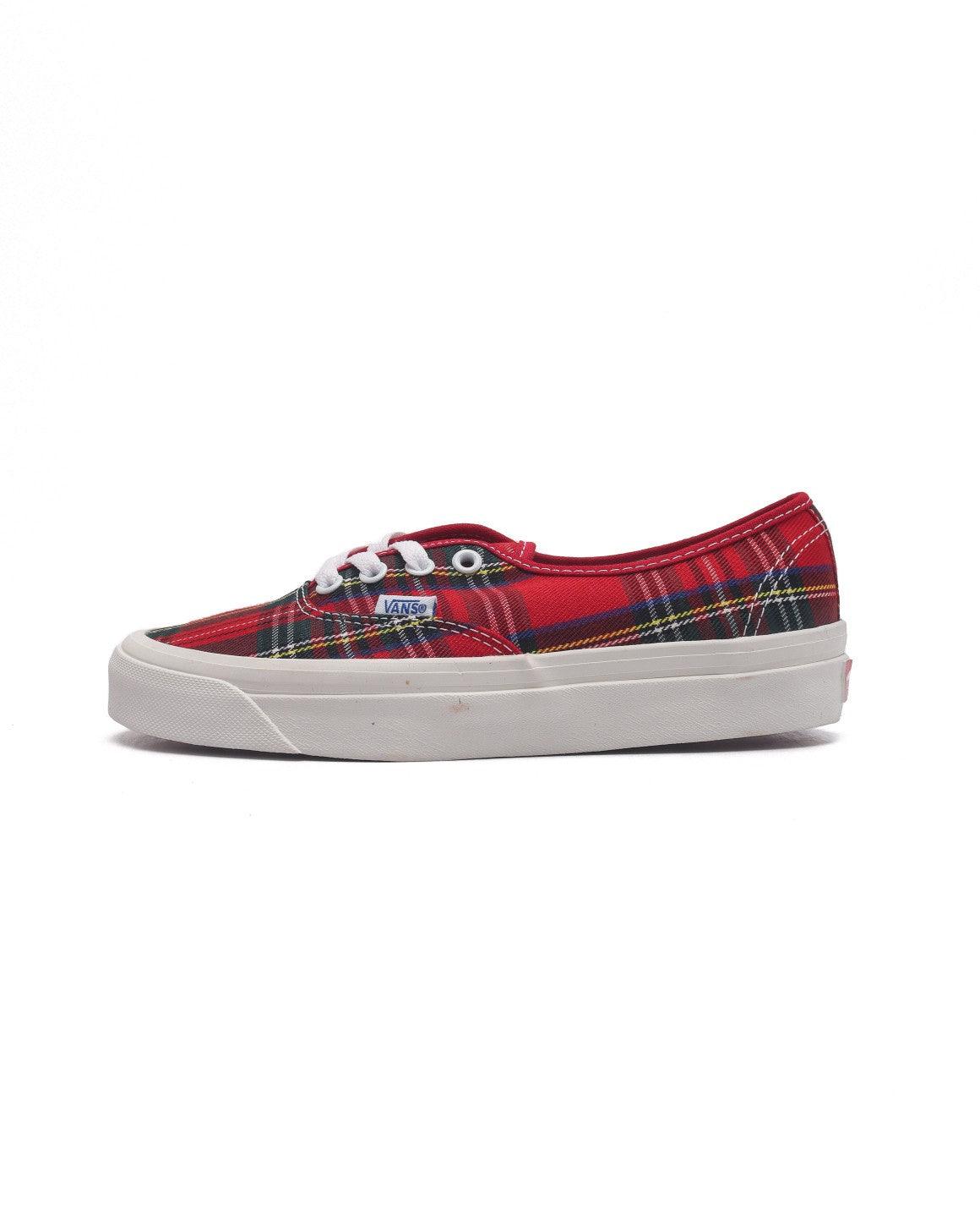 Vans X Pendleton Authentic 44 DX Anaheim Factory Red Tartan