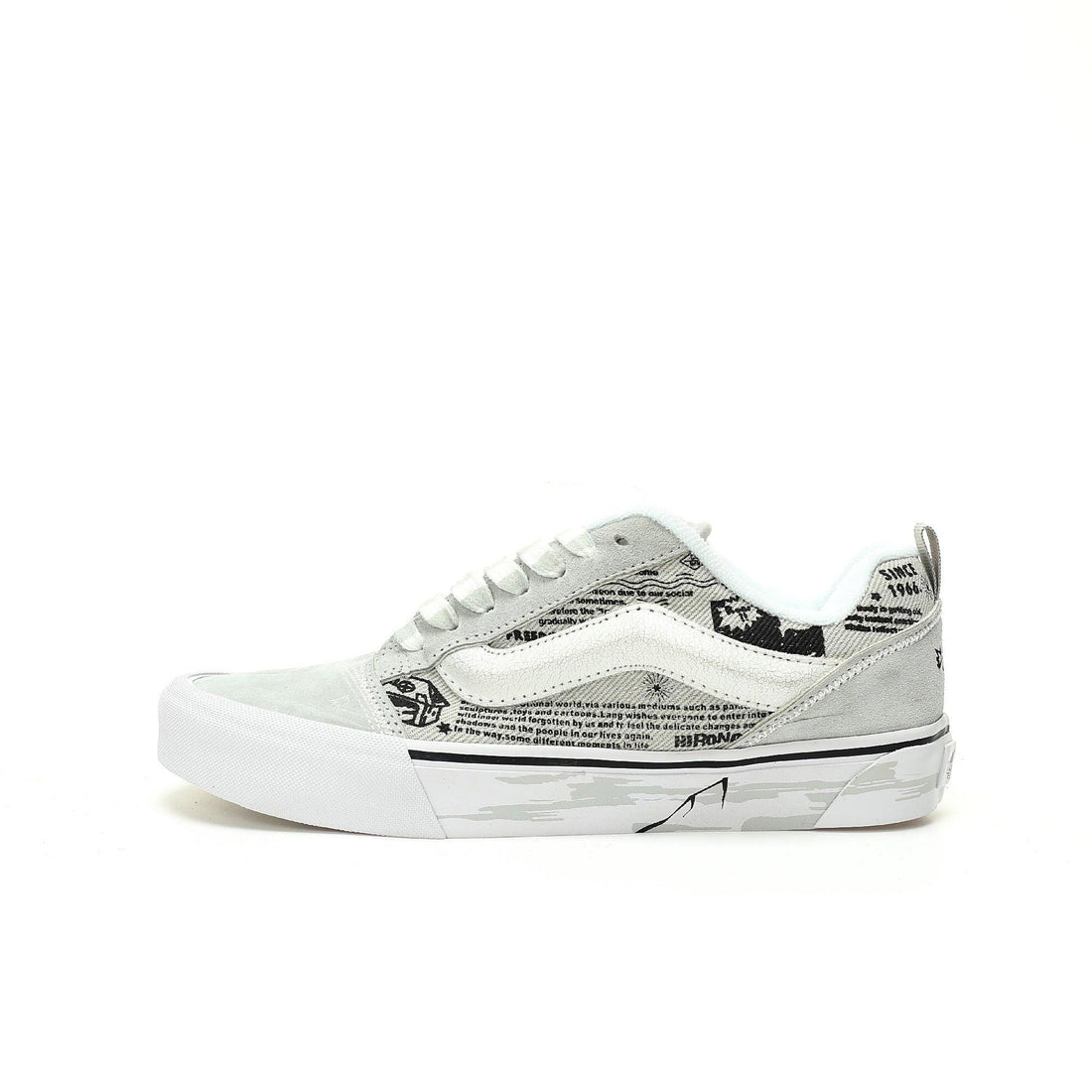 Hirono x Vans Knu-Skool VR3 LX "Purplish Blue" Sneakers – Eco-Conscious Style