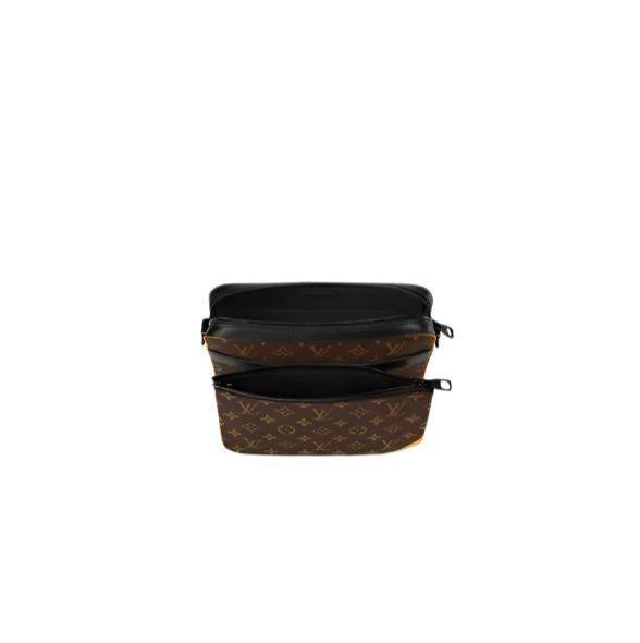 Louis Vuitton Trio Messenger Bag Macassar Monogram Canvas