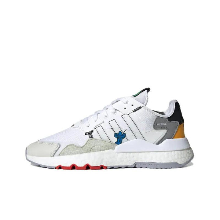 Adidas Originals Nite Jogger 'White Beige Grey Yellow'
