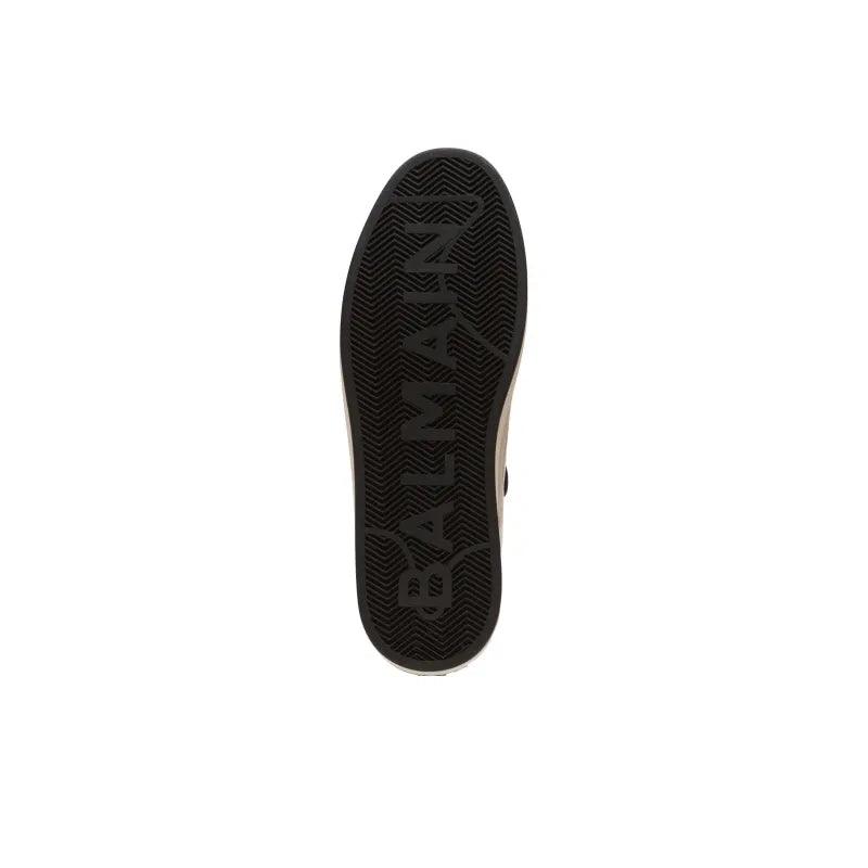 BALMAIN B-Court Flip Snakeskin-effect Sneakers