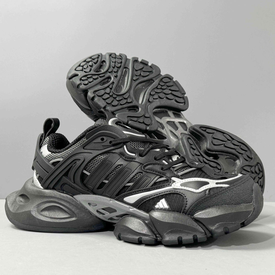 Adidas XLG Runner Deluxe 'Vento Black' - Men's Casual Sneakers
