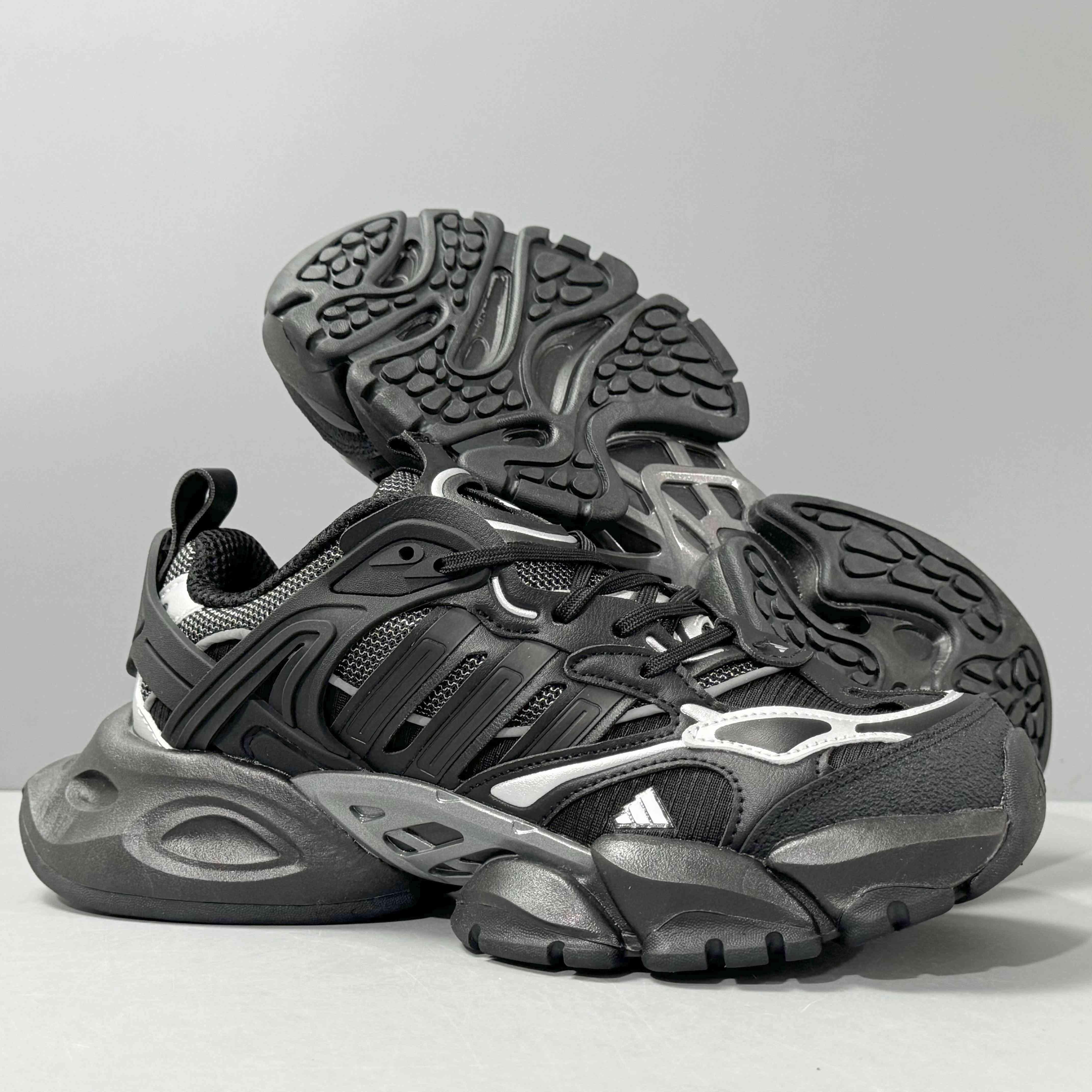 Adidas XLG Runner Deluxe 'Vento Black' - Men's Casual Sneakers