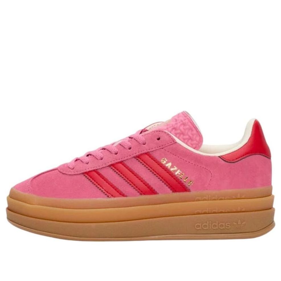 (GS) adidas Gazelle Bold 'Pink Red' JQ7407