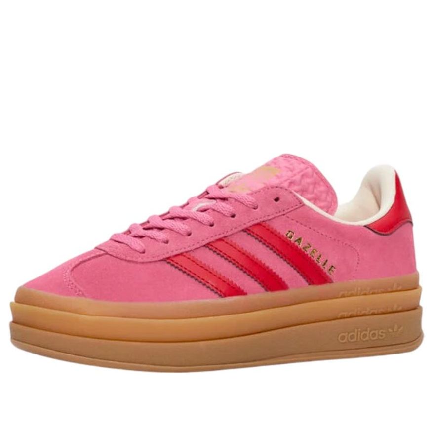 (GS) adidas Gazelle Bold 'Pink Red' JQ7407