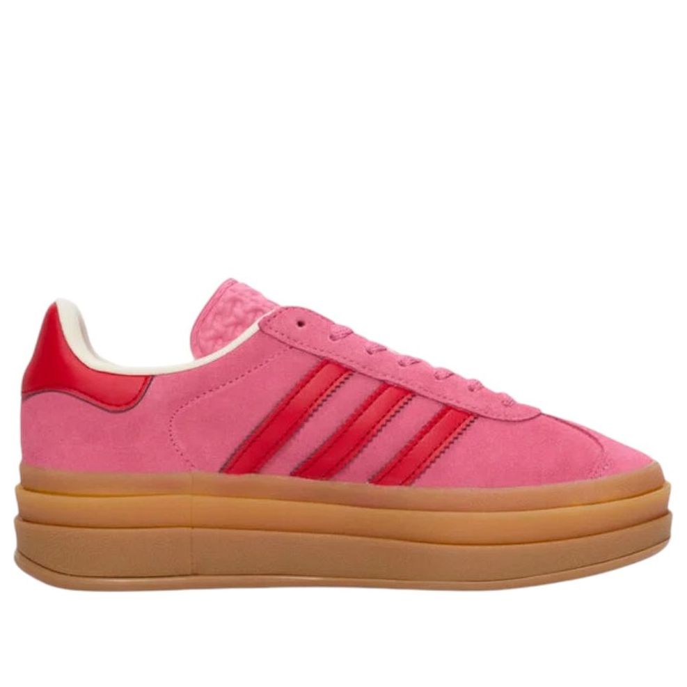 (GS) adidas Gazelle Bold 'Pink Red' JQ7407