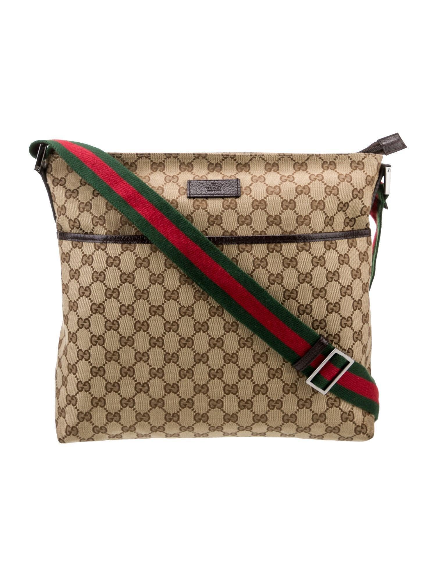Gucci GG Canvas Messenger Bag