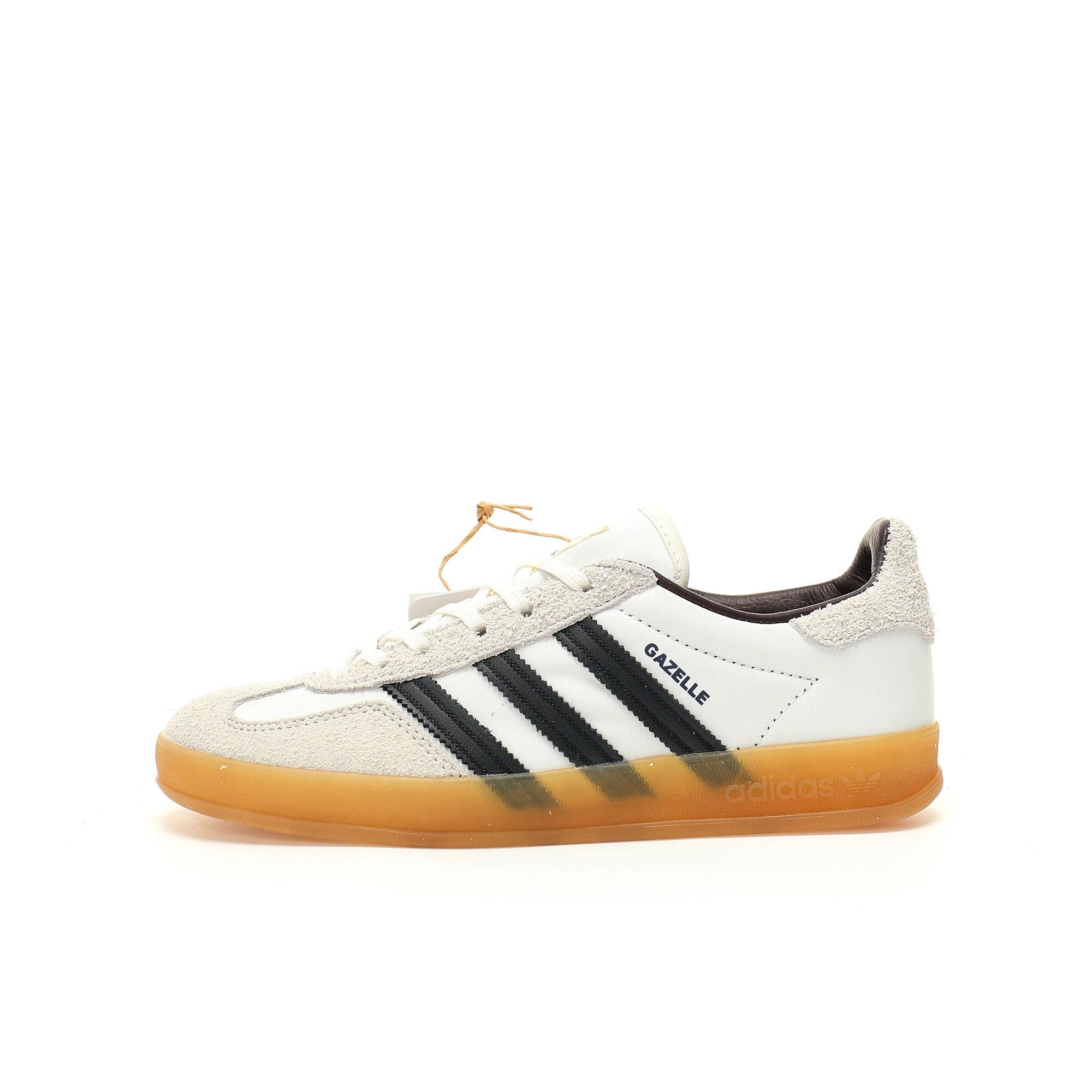 Hikari Shibata x Adidas Gazelle Indoor  'White Night Grey Gum'