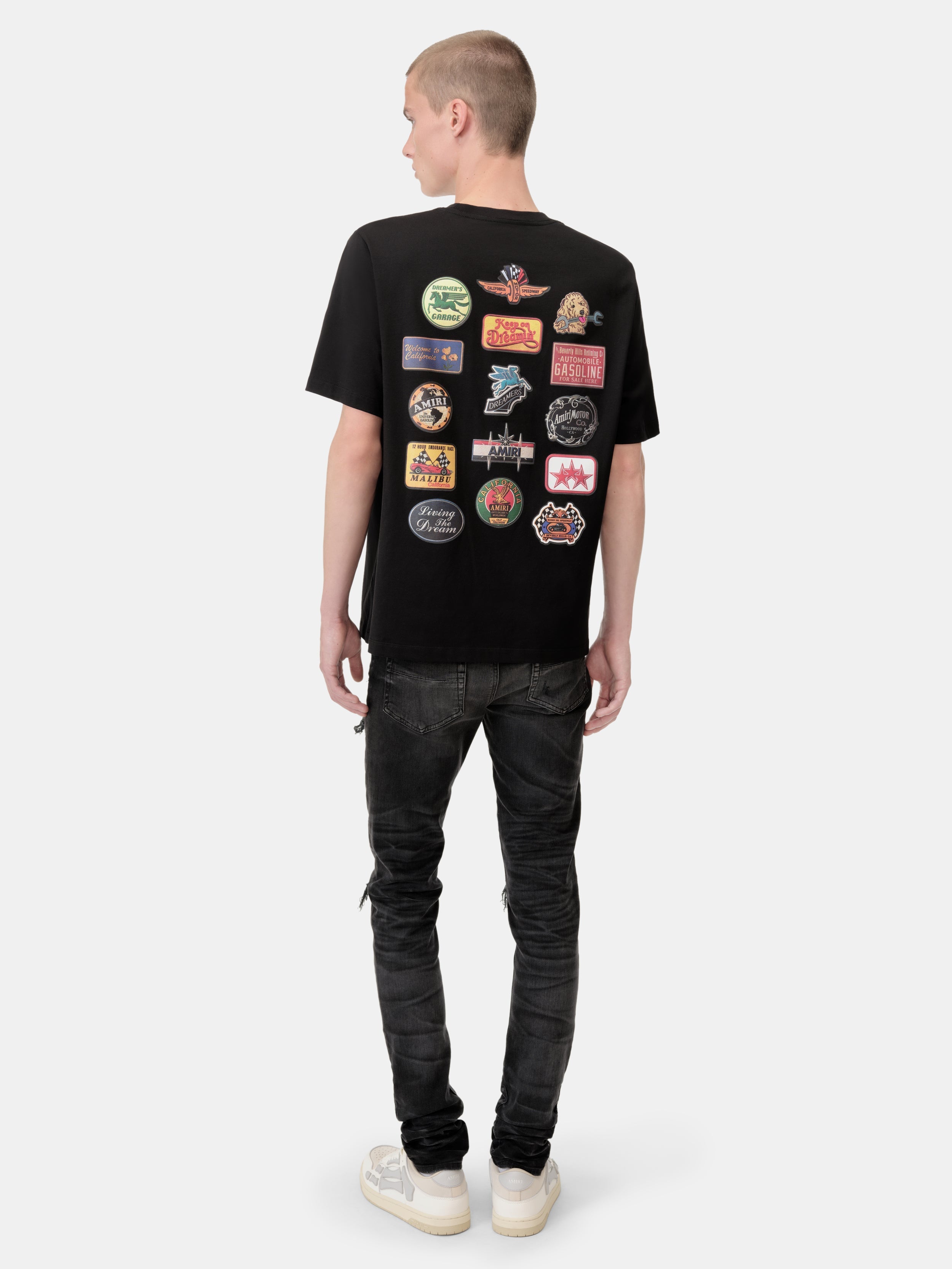 STATION PATCH TEE - Black