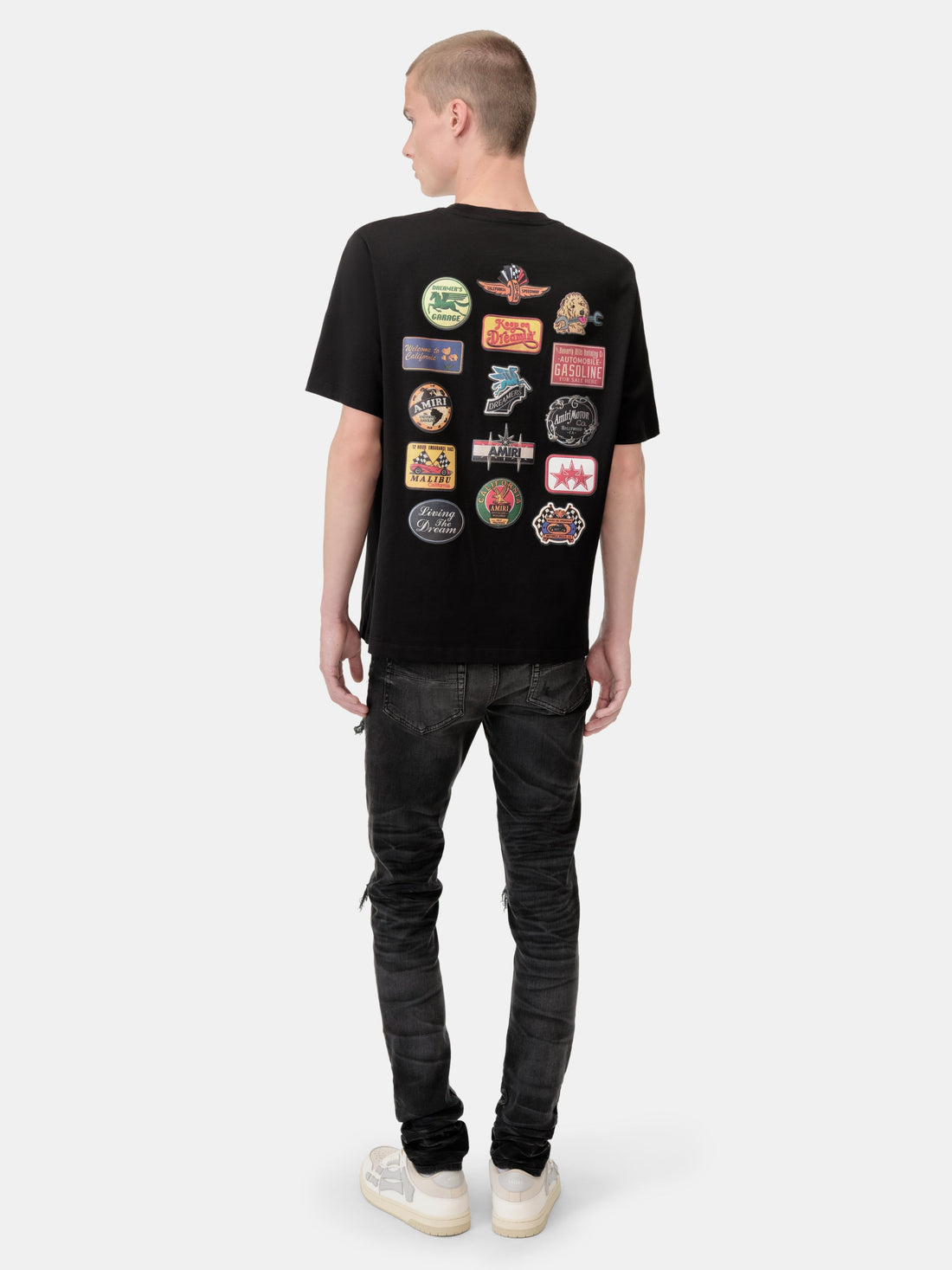 STATION PATCH TEE - Black