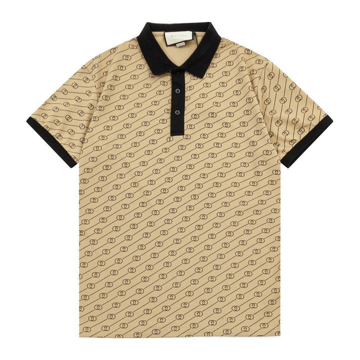 Gucci Beige T-shirt with a collar