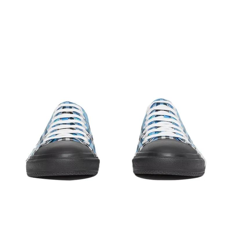 Burberry Low Top Stylish Skateboarding 'Azure Blue'