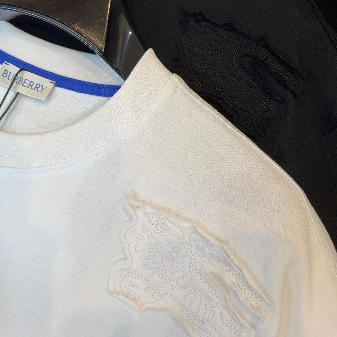 Burberry T-Shirt Without Collar 'White'