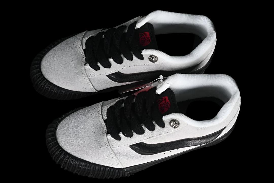 Vans Knu Skool 'White/Black/Red'