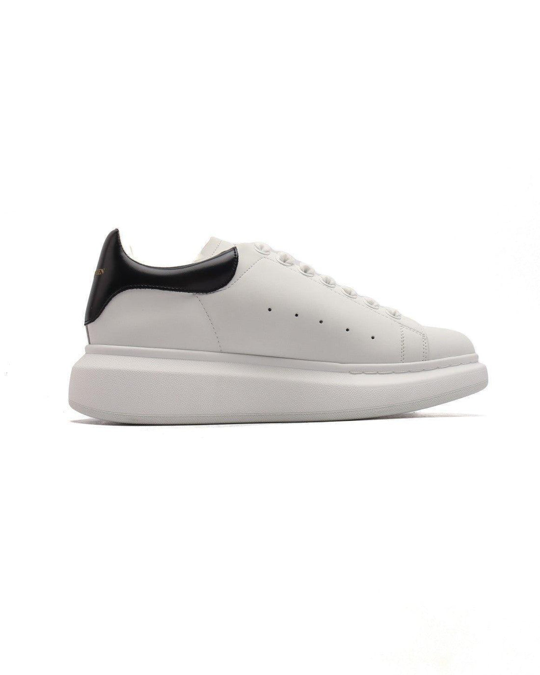 Alexander McQueen Oversized Sneakers - White & Black Leather