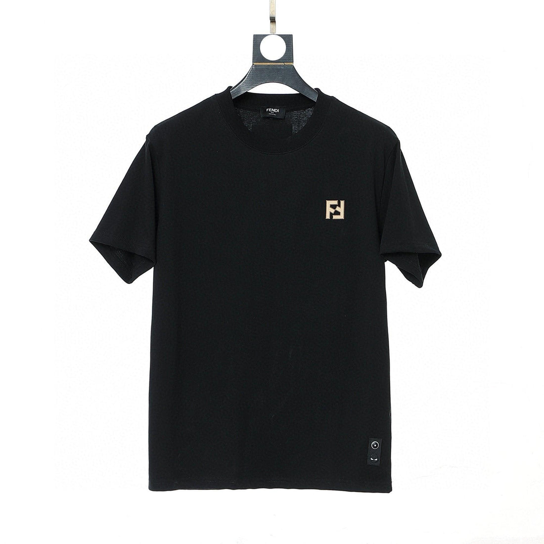 Fendi T-Shirt without Collar 'Black'