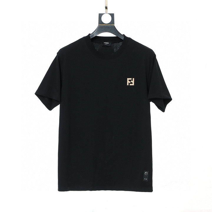 Fendi T-Shirt without Collar 'Black'