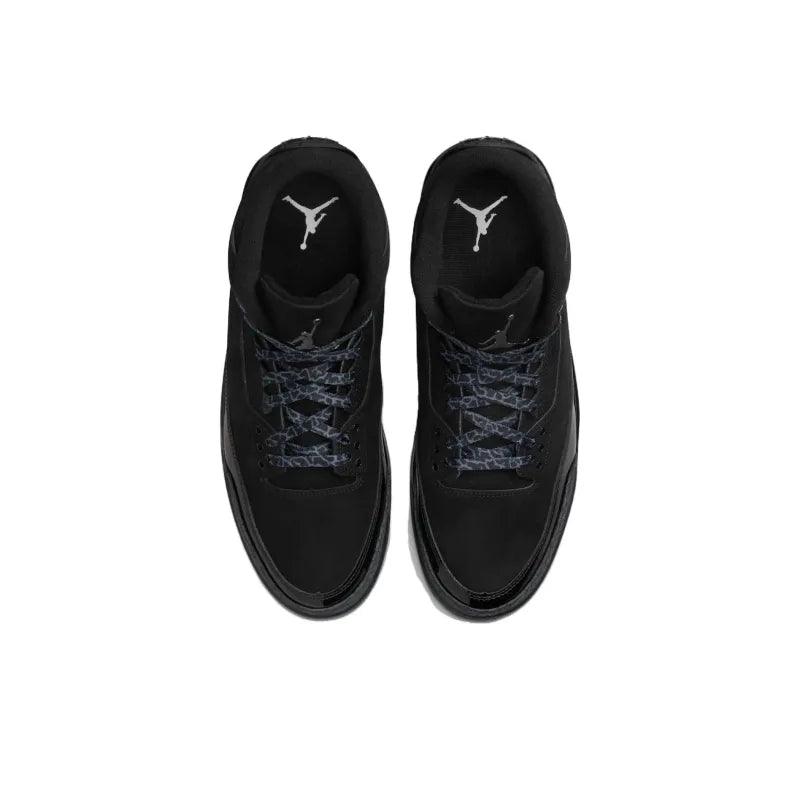 Air Jordan 3 Retro 'Black Cat' 2025 – Men's Stealth Sneaker